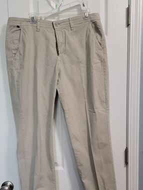 Womens Khaki Casual Chino Pants - Classic Fit 14